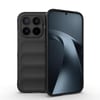 Силіконовий чохол Magic Flannel на Xiaomi 17T 5G Global — темно-зелений