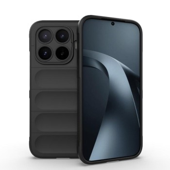 Силиконовый чехол Magic Flannel на Xiaomi 17T 5G Global — черные