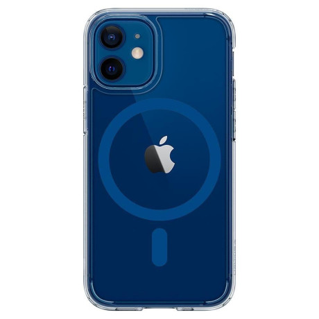 Оригинальный чехол Spigen Ultra Hybrid (Magsafe) для iPhone  12/12 Pro - BLUE