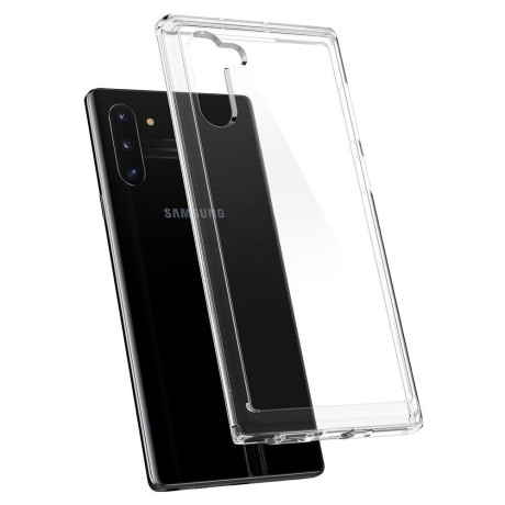 Оригінальний чохол Spigen Ultra Hybrid для Samsung Galaxy Note 10 Crystal Clear
