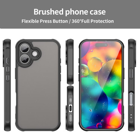 Чехол Fan Dun Series TPU Hybrid PC на iPhone 17 - черный