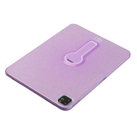 Противоударный чехол Glitter with Holder для  iPad Pro 11 inch (2020)- фиолетовый