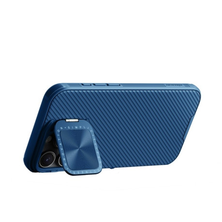 Протиударний чохол NILLKIN CamShield Prop MagSafe Magnetic на iPhone 16 Pro Max - синій