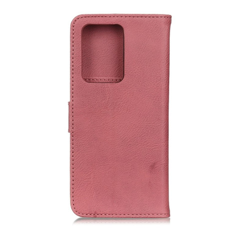 Чохол-книжка KHAZNEH Cowhide Texture Samsung Galaxy Note 20 Ultra - рожевий