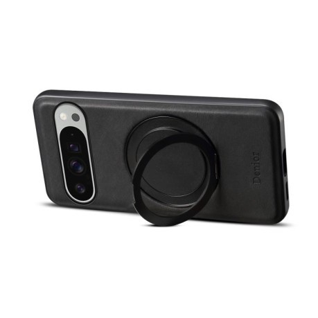 Чехол Denior A14 Skin Feel Rotating Holder MagSafe для Google Pixel 9 Pro XL - черный