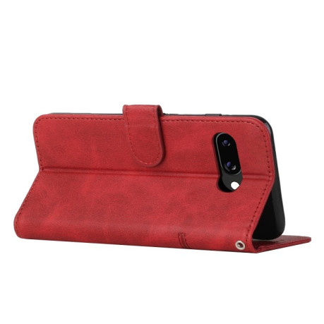 Чохол-книжка Stitching Calf Texture для Google Pixel 9a - червоний