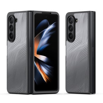 Чехол DUX DUCIS Aimo Series гибрид на Samsung Galaxy Fold 5 5G - черный