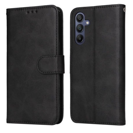 Чехол-книжка Stitching Calf Texture для Samsung Galaxy A16 5G - черный