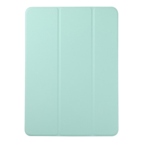 Магнитный чехол-книжка Horizontal Flip Ultra-thin для iPad Pro 12.9 2021/2020 - светло-зеленый