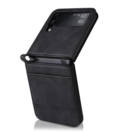 Протиударний чохол Retro Crazy Horse Samsung Galaxy Z Flip3 5G - чорний
