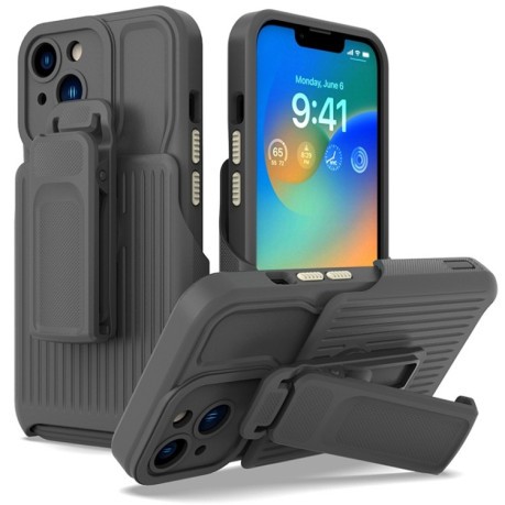 Протиударний чохол Series Back Clip для iPhone 14 Plus - сірий