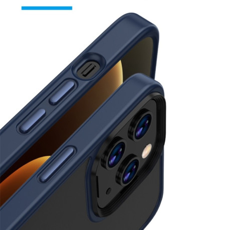 Силиконовый чехол Mocolo K36 для iPhone 13 mini - синий