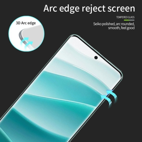 Защитное стекло PINWUYO 9H Full Screen на Xiaomi Redmi Note 14 Pro 5G / 14 Pro+/Poco X7 5G - черное