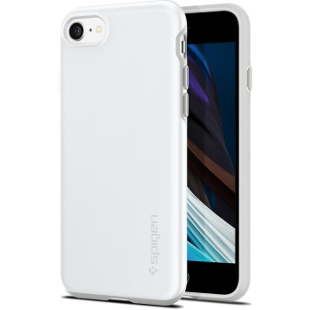 Оригинальный чехол Spigen Thin Fit Pro на iPhone 7/8/SE 2020 white