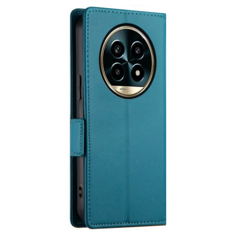 Чехол-книжка Side Buckle Magnetic Frosted Leather для Realme 13 Pro / 13 Pro+ Global - синий