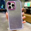 Чохол протиударний Gradient Acrylic для iPhone 15 - фіолетовий