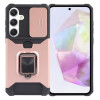 Протиударний чохол Armor Camera Shield для Samsung Galaxy A35 5G - рожеве золото