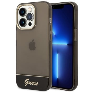 Оригінальний чохол Guess Translucent для iPhone 14 Pro Max - black