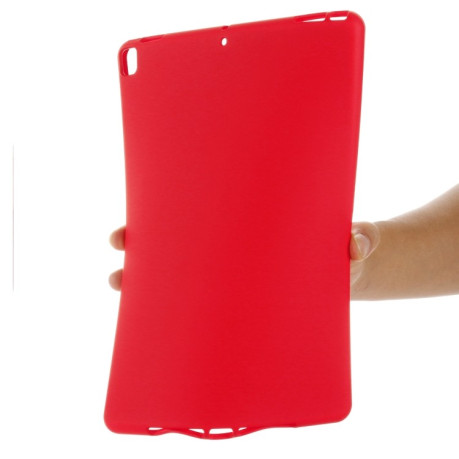 Протиударний чохол Solid Color Liquid Silicone для iPad 10.2 2019/2020/2021 / Pro 10.5 / Air 10.5 - червоний