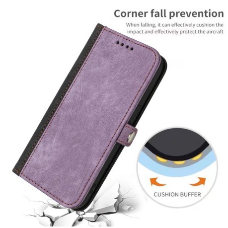 Противоударный чехол Combination для OnePlus 13T - фиолетовый