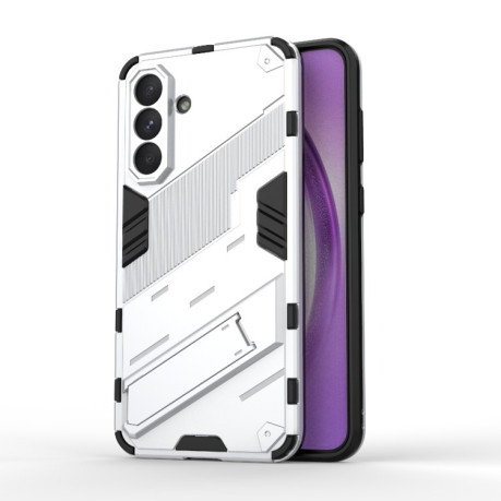 Противоударный чехол Punk Armor для Samsung Galaxy A56 5G - белый