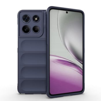 Чоловічий силикон Magic Flannel на Motorola Edge 60 Stylus 5G Global - синій