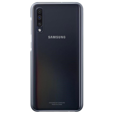 Оригинальный чехол Samsung Gradation Cover hard gradient case для Samsung Galaxy A50 black