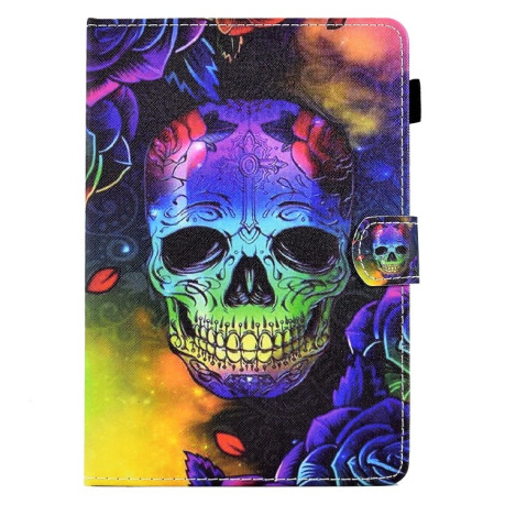 Универсальный Чехол-книжка Colored Drawing для Планшета диагональю 10 inch - Skull