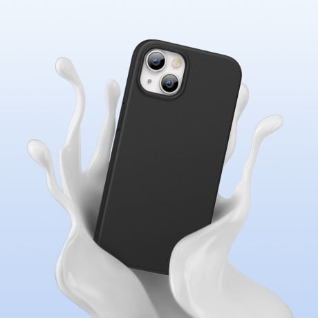 Оригинальный силиконовый чехол Ugreen Flexible Rubber для iPhone 14/13 - черный