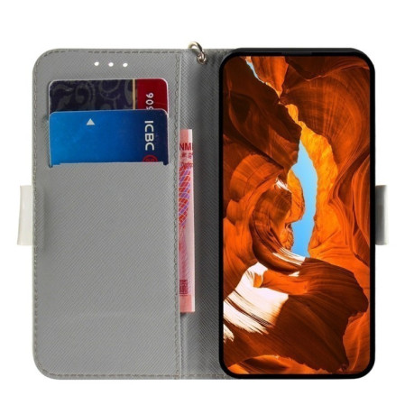 Чехол-книжка 3D Painting для Infinix Hot 50i / Smart 9 - Flower
