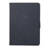 Чохол-книжка Pressed Flowers Butterfly Pattern для iPad mini 1/2/3 - чорний