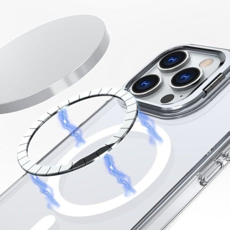 Чохол Tech-Protect MagStand MagSafe для iPhone 16 Pro - Clear