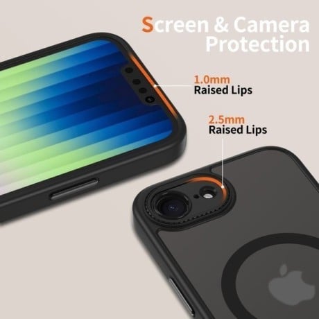 Чохол Tech-Protect MagCam MagSafe для iPhone 16e - Matte Black