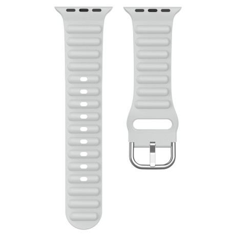 Ремешок Ocean Ripple для Apple Watch Series 8/7 41mm / 40mm - серый