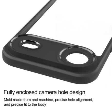 Чехол Frosted гибрид для iPhone Air - черный