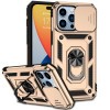 Протиударний чохол Sliding Camshield для iPhone 14 Pro Max - золотий