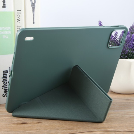 Чехол-книжка EsCase Demation для Xiaomi Pad 7 / 7 Pro - зеленый