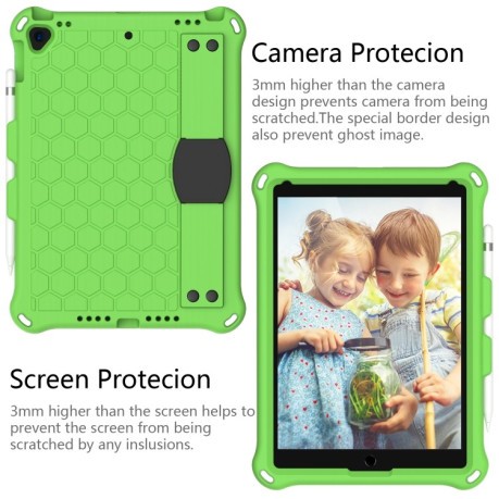 Чохол протиударний Honeycomb Design на iPad Pro 10.5/Air 2019 - зелений