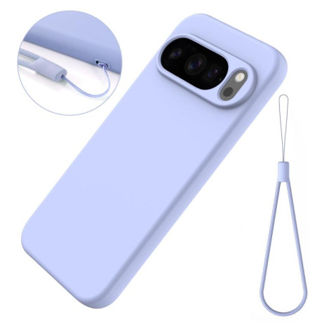 Силіконовий чохол Solid Color Liquid Silicone на Google Pixel 10 Pro XL - фіолетовий