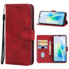 Чехол-книжка EsCase Leather для Vivo V23e - красный