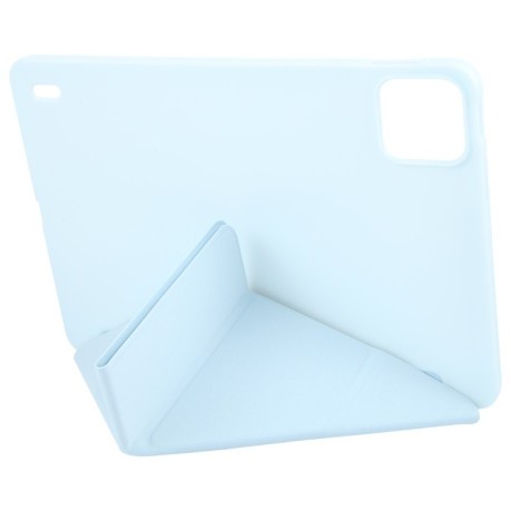 Чехол-книжка Demation Silicone Leather для Xiaomi Pad 7 / 7 Pro - голубой