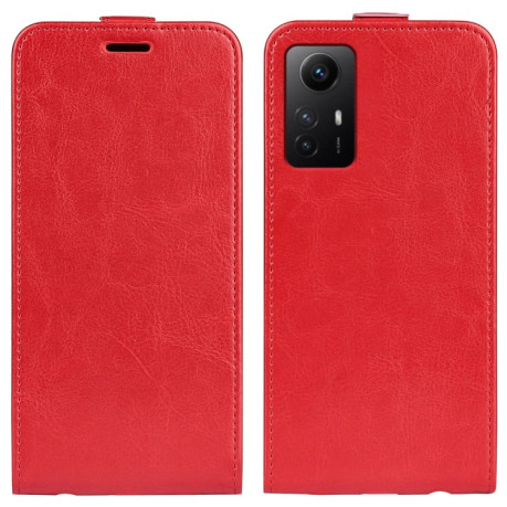 Флип-чехол R64 Texture Single на Redmi Note 12S - красный