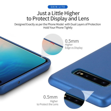 Ультратонкий протиударний чохол DUX DUCIS Skin Lite Series Samsung Galaxy S10 - синій