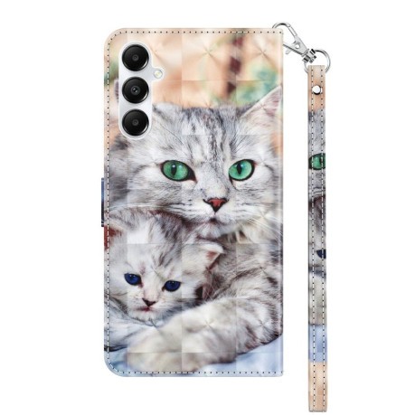Чохол-книжка 3D Painting для Samsung Galaxy A05s - Two Loving Cats