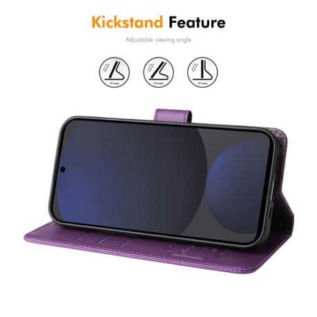 Чохол-книжка ENKAY RFID Blocking Wallet Kickstand з фактурою Litchi та магнітним хлястиком на Samsung Galaxy S25 FE 5G - чорний