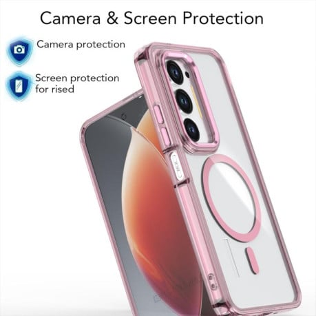 Чехол MagSafe Magnetic Clear на Xiaomi Redmi 15 5G / 4G EU 171mm - синий