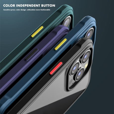 Противоударный чехол iPAKY MG Series для iPhone 14 - синий