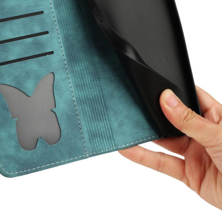 Чохол-книжка Cat Embossing Pattern на Xiaomi Redmi A4 5G - блакитний