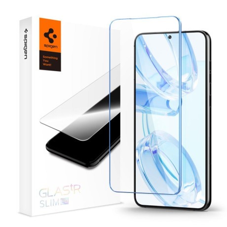 Захисне гартоване скло Spigen Glass.Tr Slim для Samsung Galaxy S23 CLEAR