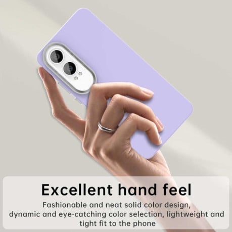 Протиударний чохол Colorful Series з посиленими кутами та бортиками на OnePlus Nord CE4 Lite - фіолетовий